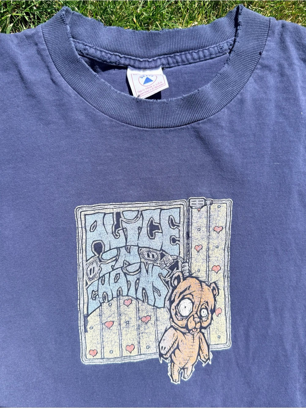 1996 Alice In Chains hanging bear shirt XL